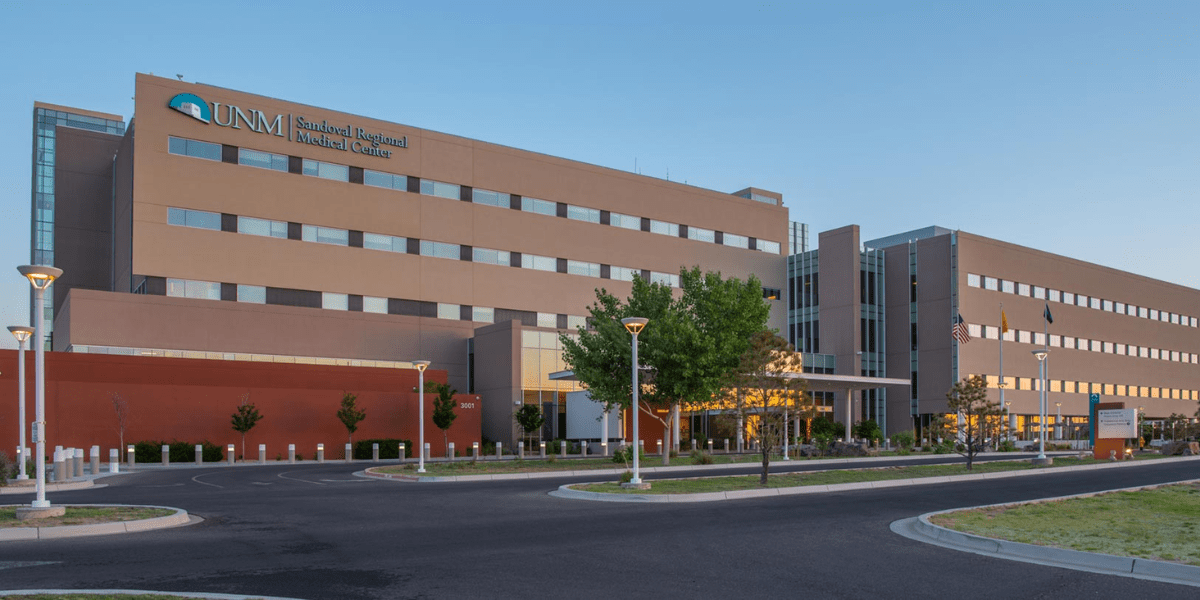 UNM Sandoval Health Regional Medical Center Albuquerque New Mexico